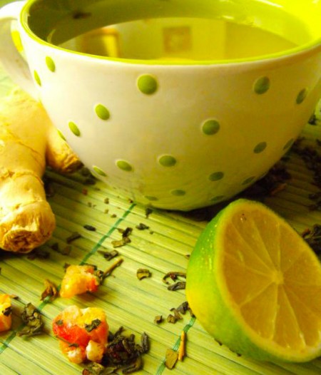 Thé au citron vert